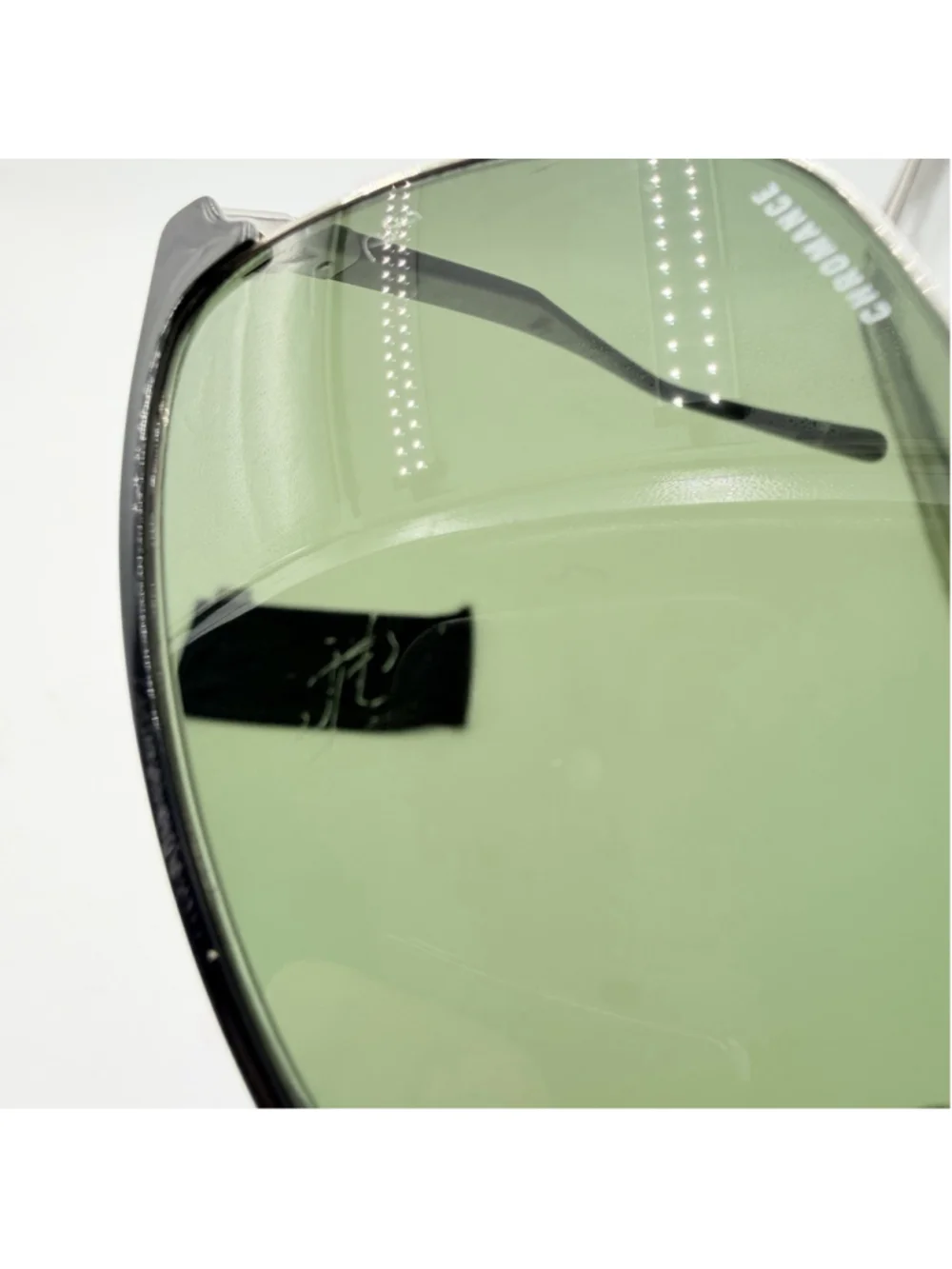 Ray-Ban RB3603M Chromance Sunglasses 57-19 Black Green Polarized Italy